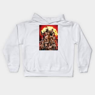 MACHO MAN HERO Kids Hoodie